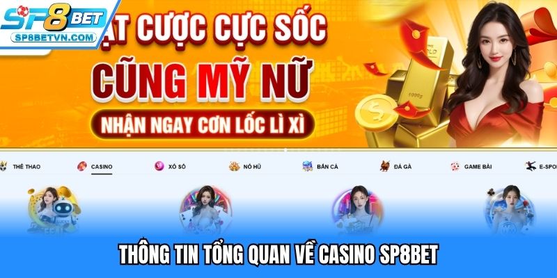 Thông tin tổng quan về casino SP8BET